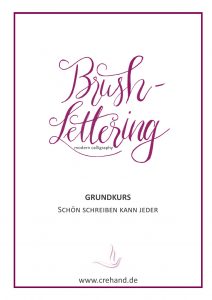 Brush-Lettering Grundkurs